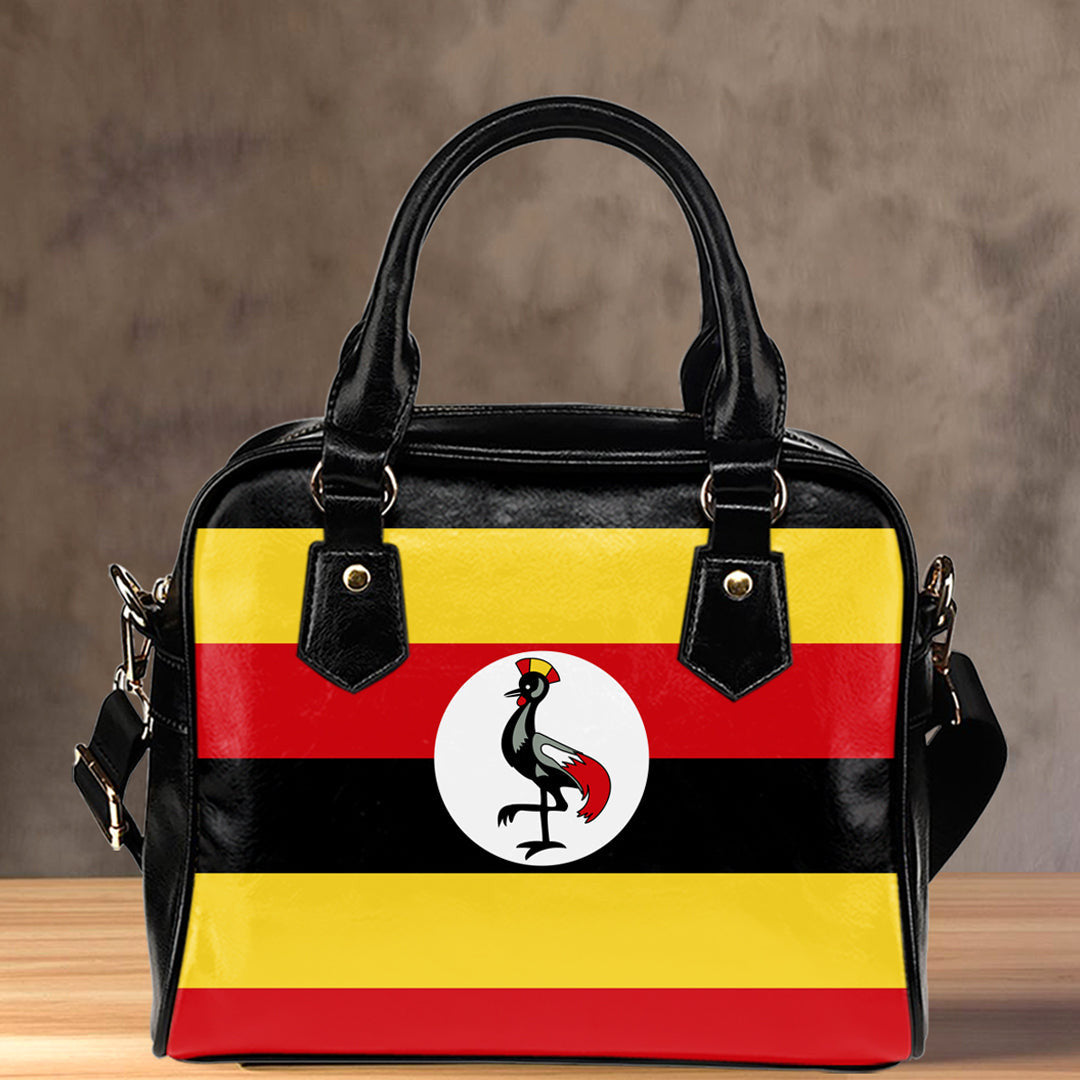 Shoulder Handbag Flag Of Uganda Shoulder Handbag