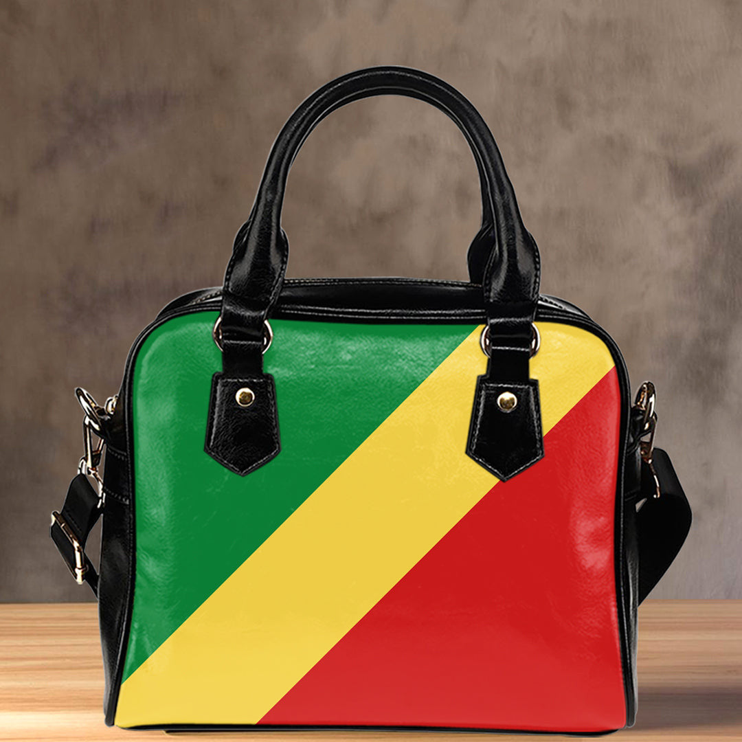 Shoulder Handbag Flag Of Republic Of The Congo Shoulder Handbag