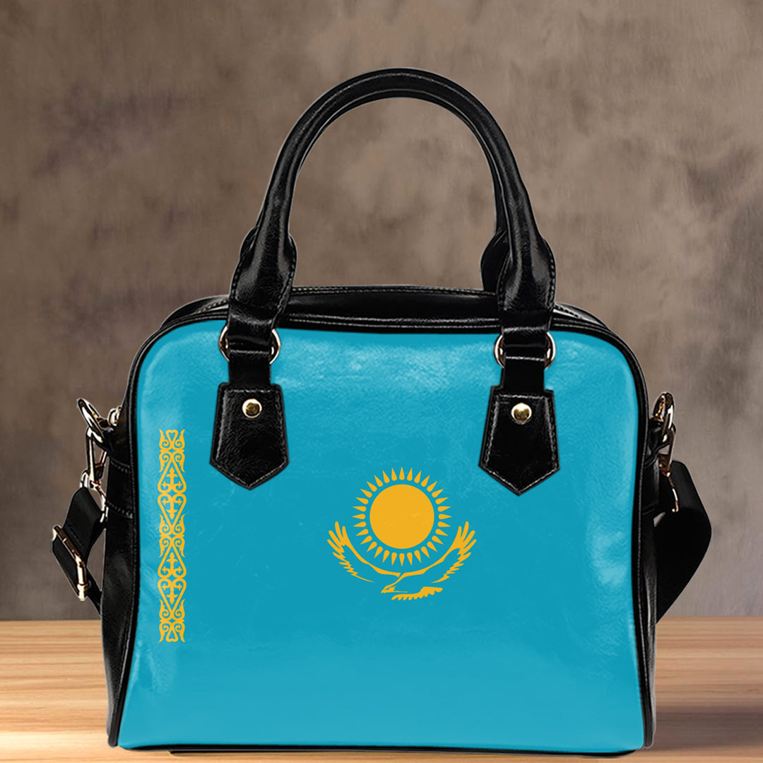 Shoulder Handbag Flag Of Kazakhstan Shoulder Handbag