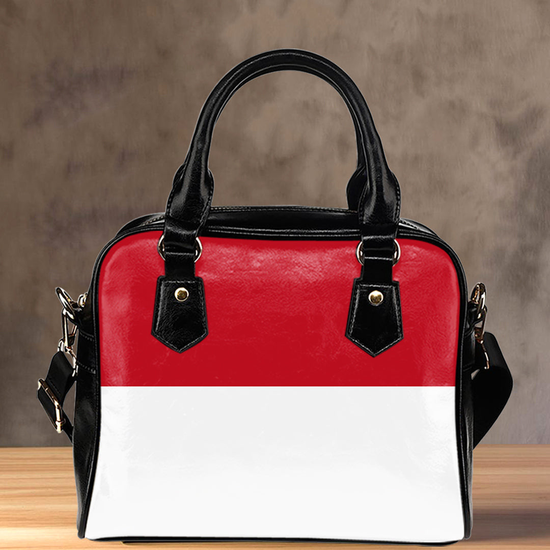 Shoulder Handbag Flag Of Monaco Shoulder Handbag