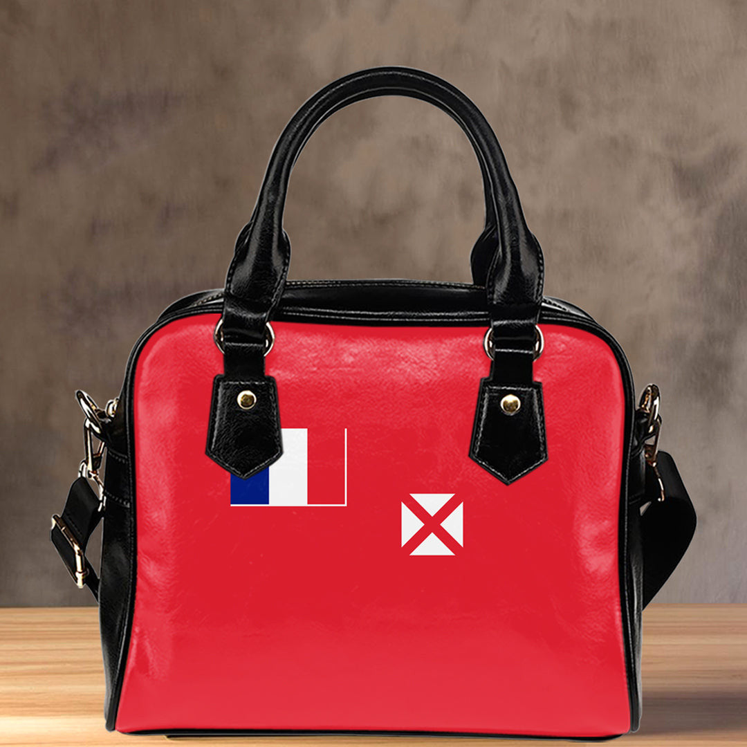Shoulder Handbag Flag Of Wallis And Futuna Shoulder Handbag