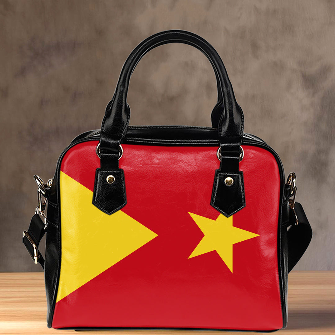 Shoulder Handbag Flag Of Tigray Shoulder Handbag