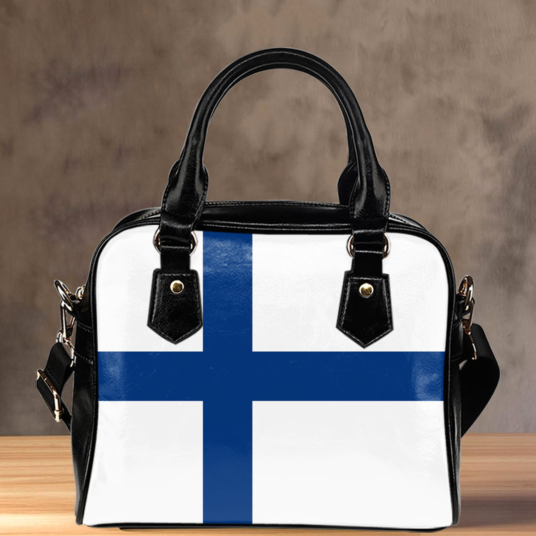 Shoulder Handbag Flag Of Finland Shoulder Handbag