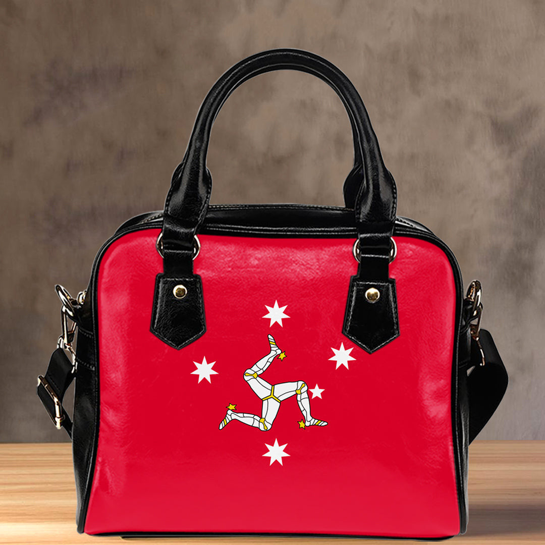 Shoulder Handbag Australia Australian Manx Heritage Flag Shoulder Handbag