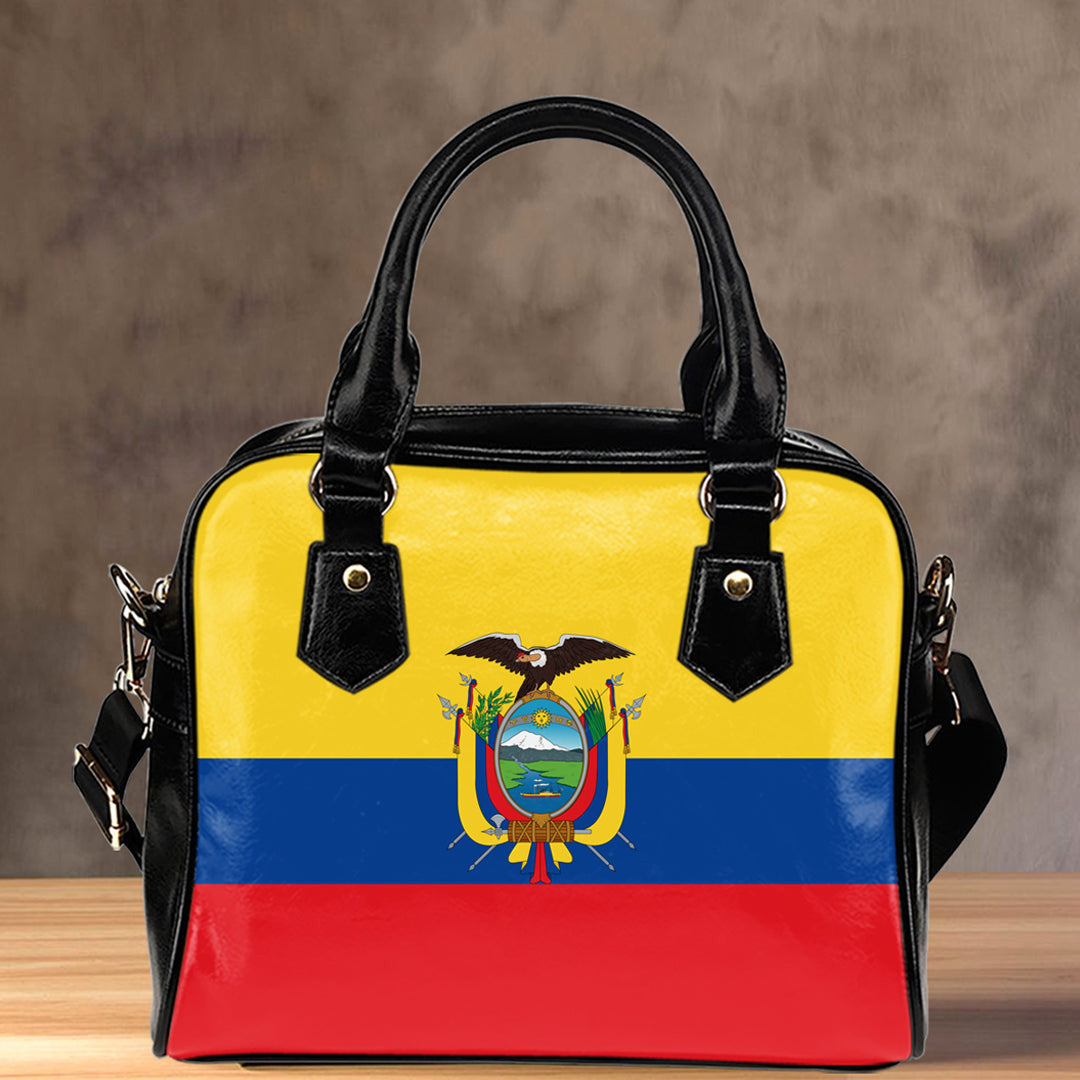 Shoulder Handbag Flag Of Ecuador Shoulder Handbag