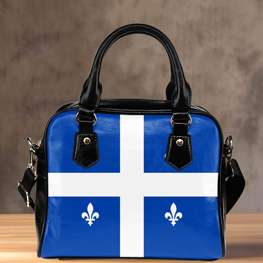 Shoulder Handbag Canada Flag Of Quebec Shoulder Handbag