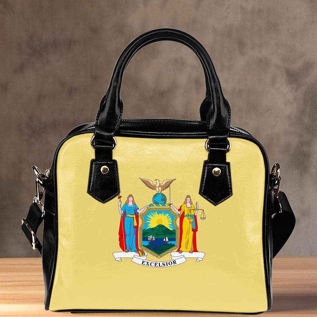 Shoulder Handbag Flag Of New York 1896 1901 Shoulder Handbag