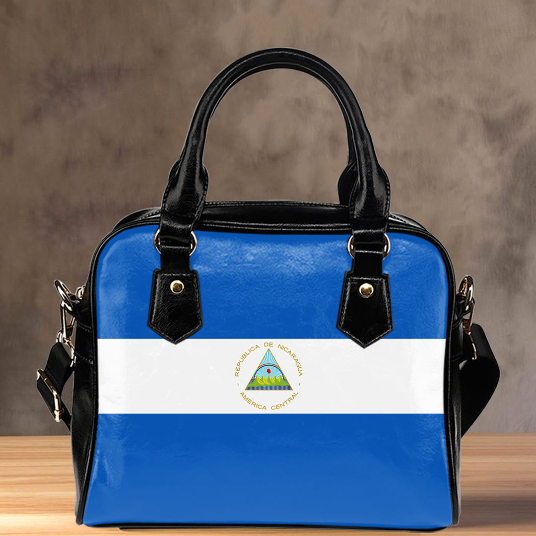 Shoulder Handbag Flag Of Nicaragua Shoulder Handbag