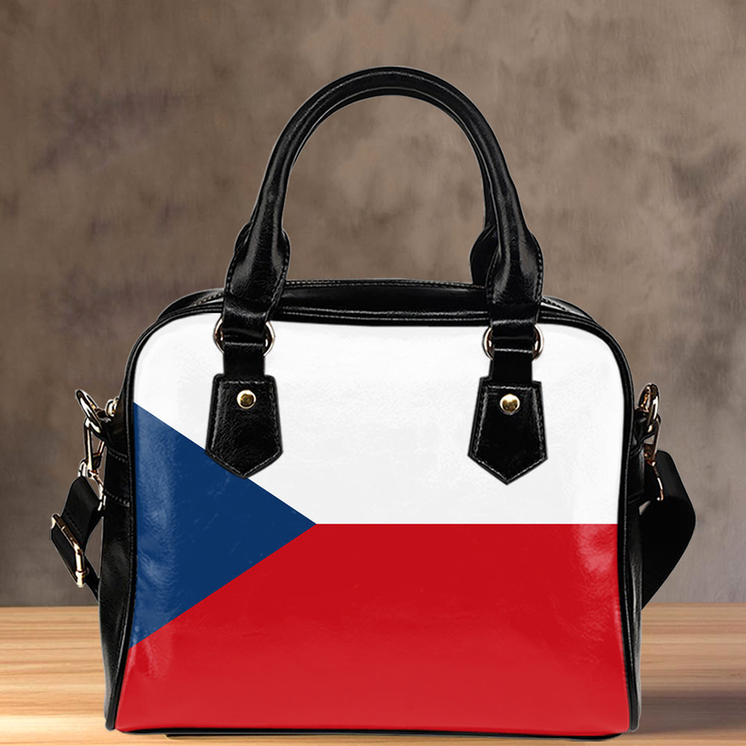 Shoulder Handbag Flag Of Czech Republic Shoulder Handbag