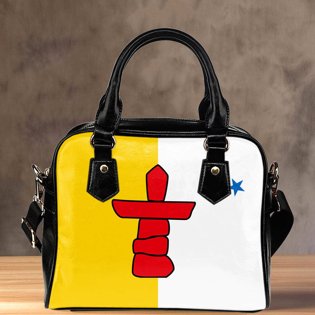 Shoulder Handbag Canada Flag Of Nunavut Shoulder Handbag