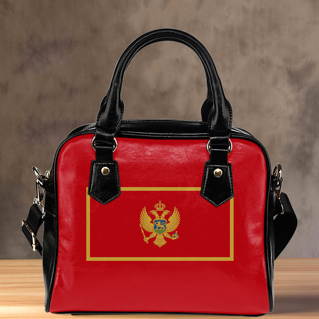 Shoulder Handbag Flag Of Montenegro Shoulder Handbag