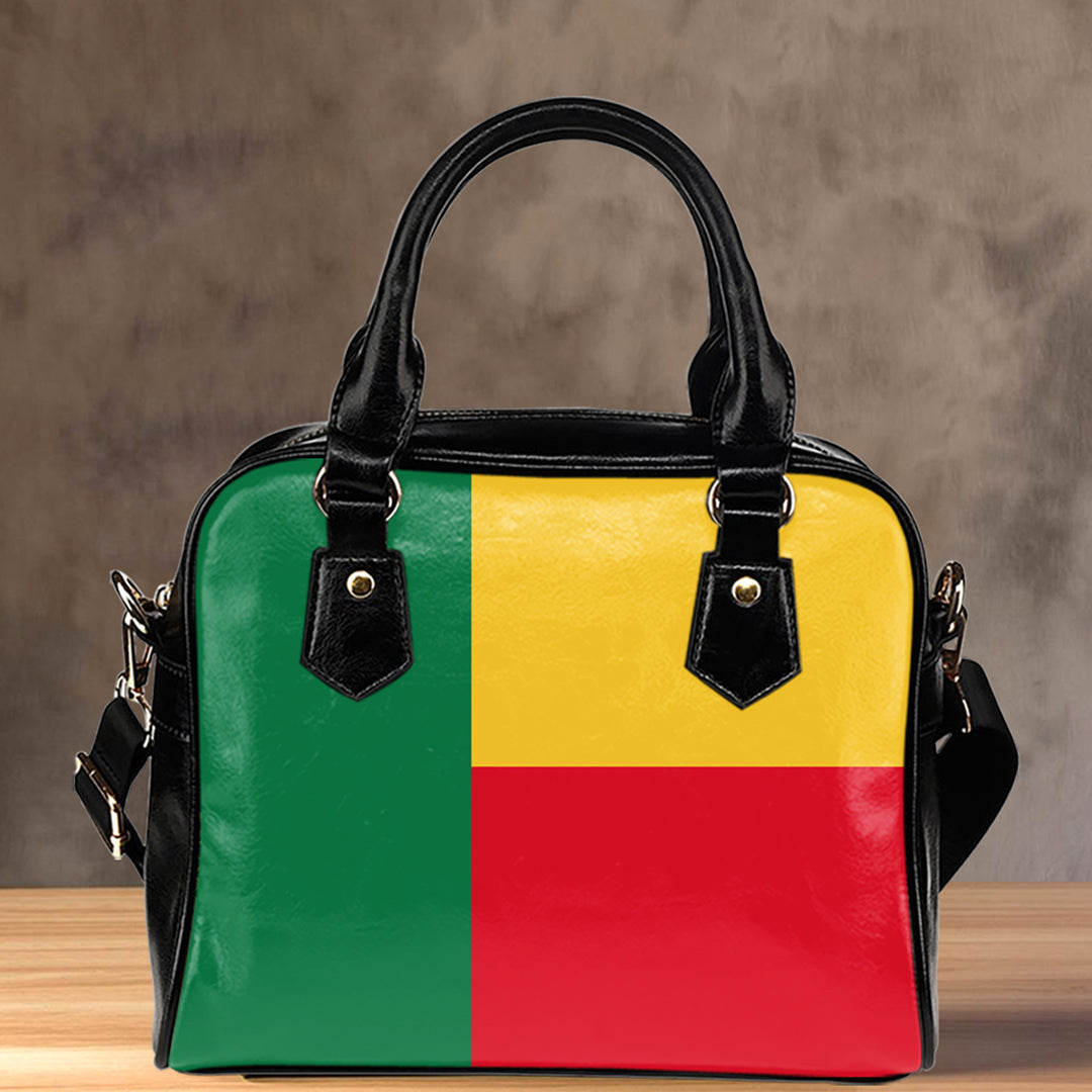 Shoulder Handbag Flag Of Benin Shoulder Handbag