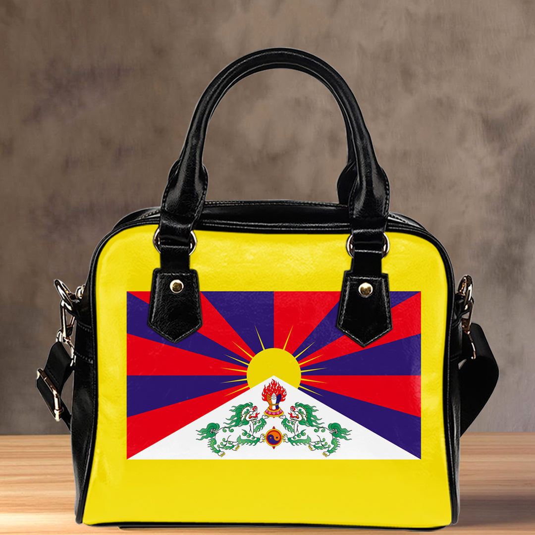 Shoulder Handbag Flag Of Tibet Shoulder Handbag