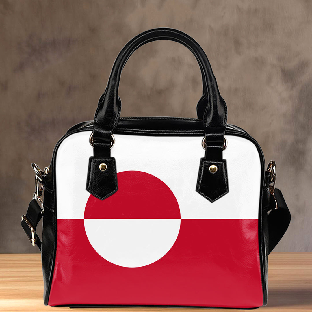 Shoulder Handbag Flag Of Greenland Shoulder Handbag