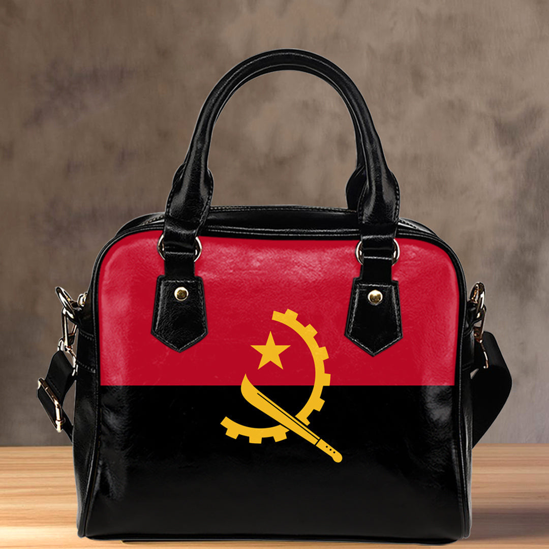 Shoulder Handbag Flag Of Angola Shoulder Handbag