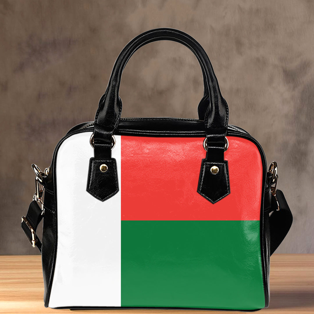 Shoulder Handbag Flag Of Madagascar Shoulder Handbag