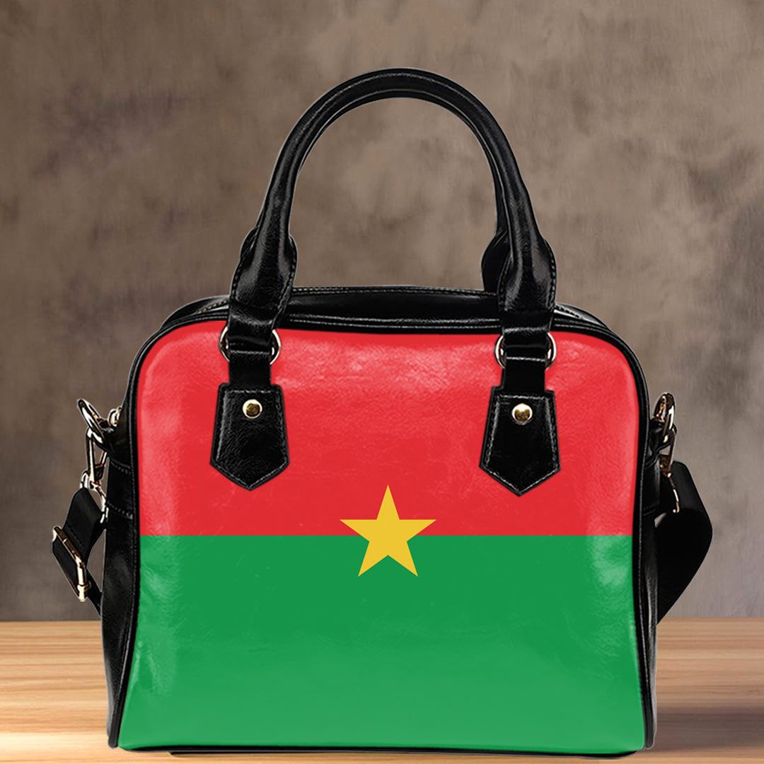 Shoulder Handbag Flag Of Burkina Faso Shoulder Handbag