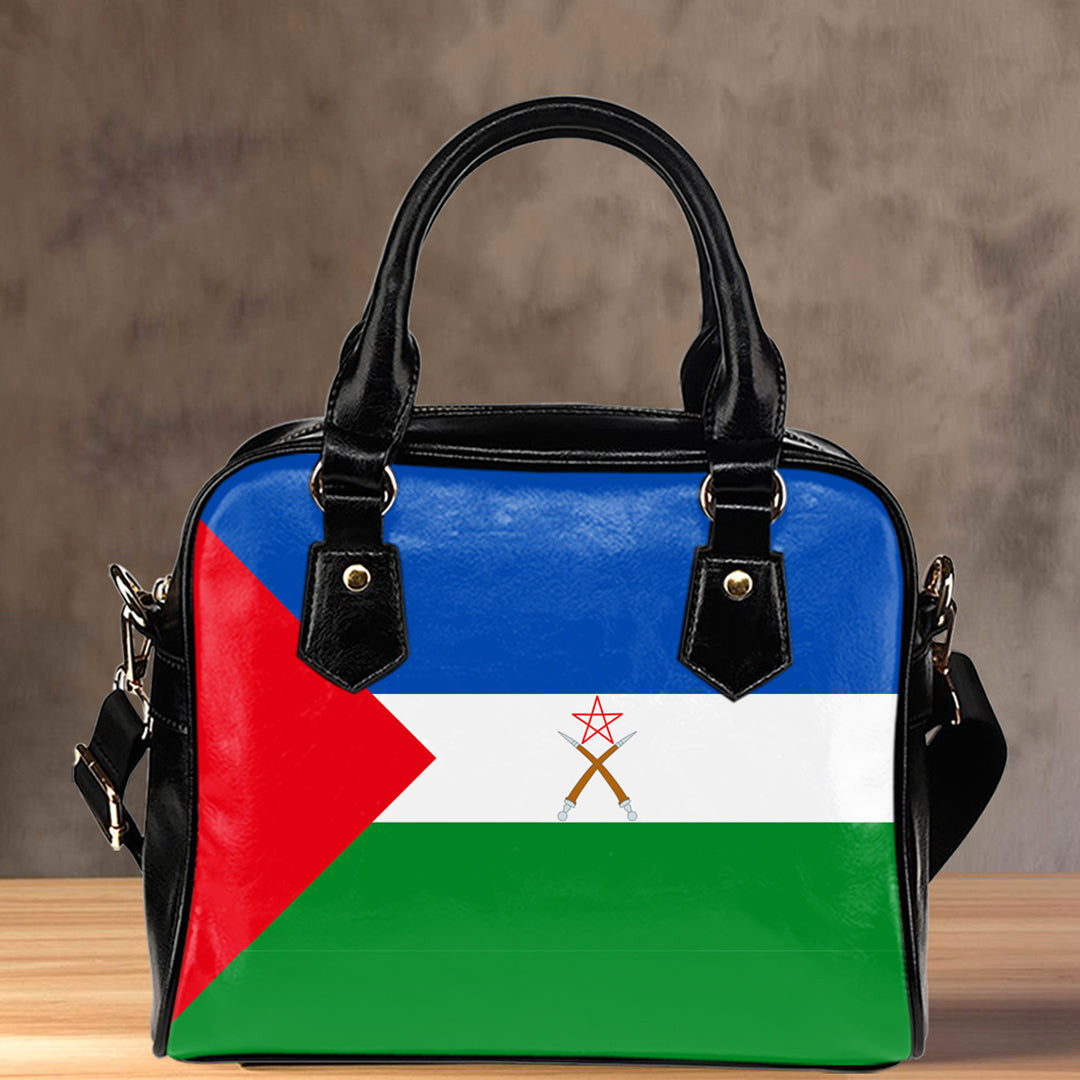 Shoulder Handbag Ethiopia Flag Of The Afar Region Shoulder Handbag