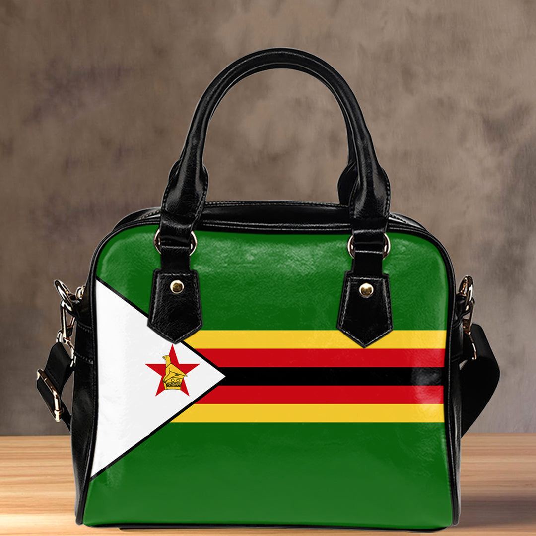 Shoulder Handbag Flag Of Zimbabwe Shoulder Handbag