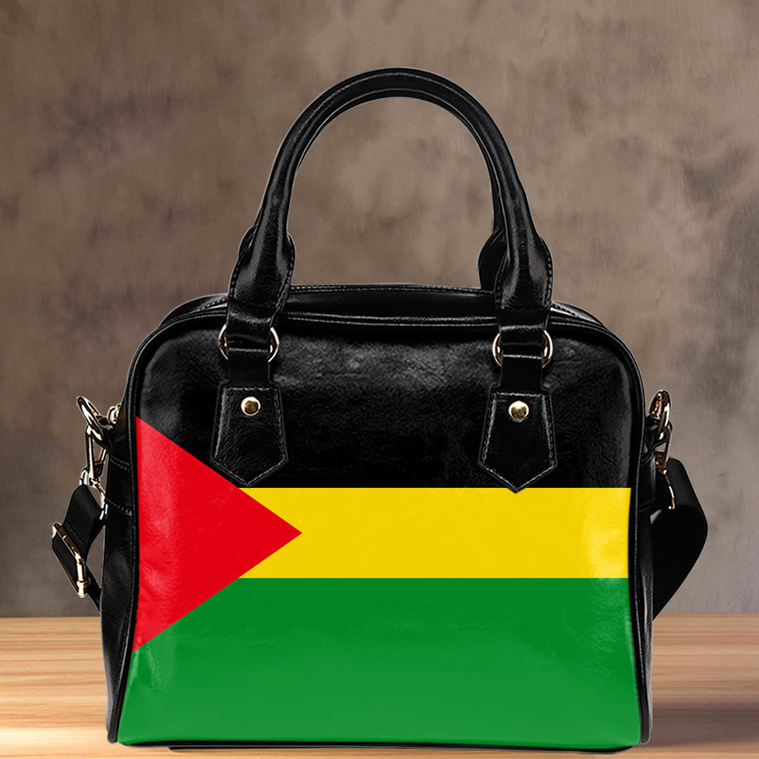 Shoulder Handbag Ethiopia Flag Of The Benishangul Gumuz Region Shoulder Handbag