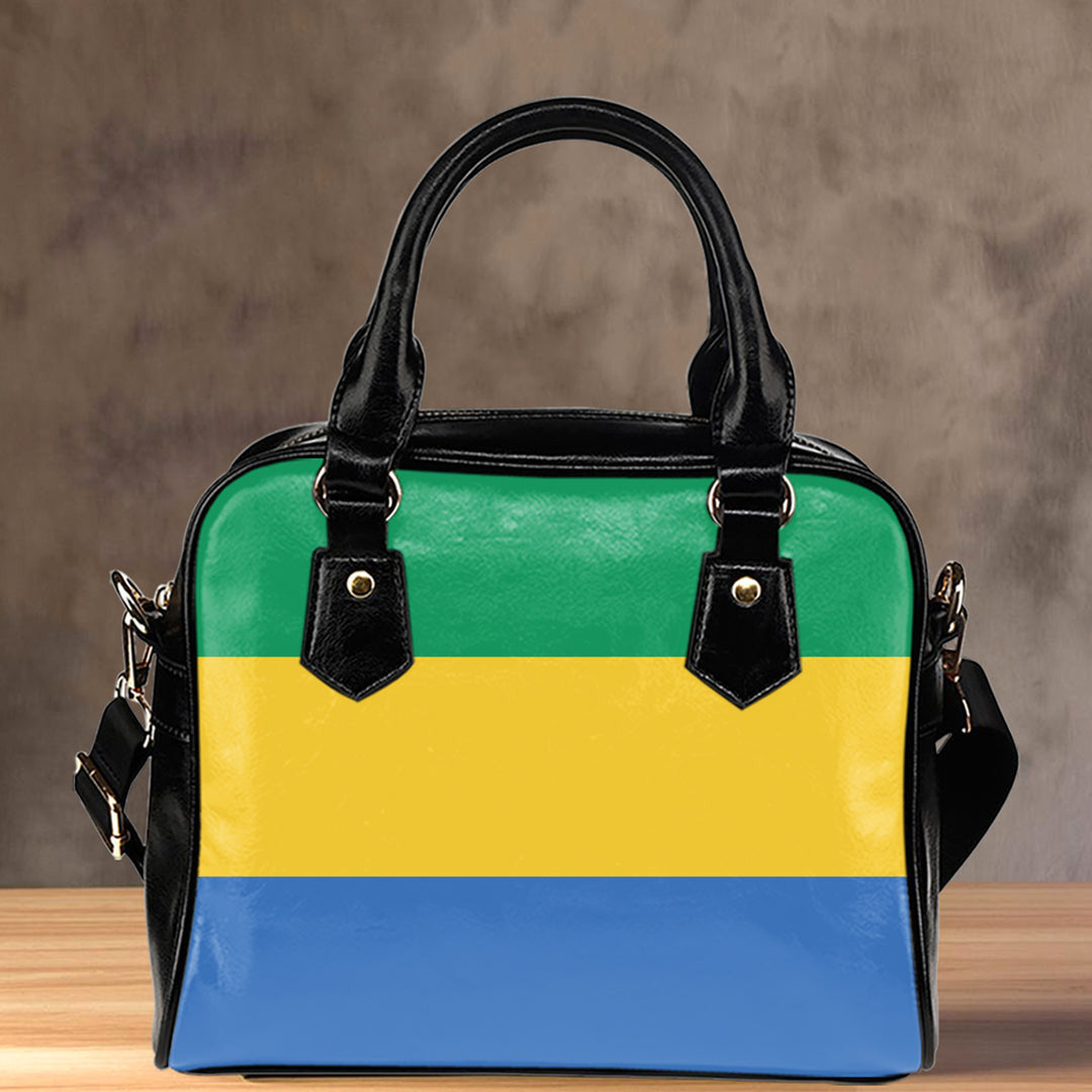 Shoulder Handbag Flag Of Gabon Shoulder Handbag