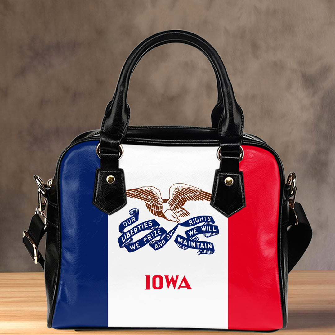 Shoulder Handbag Flag Of Iowa Shoulder Handbag