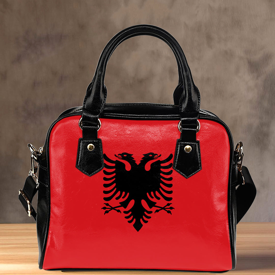 Shoulder Handbag Flag Of Albania Shoulder Handbag