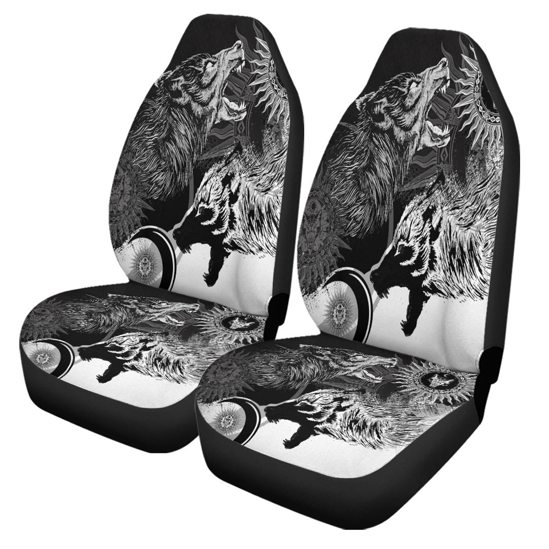 Skoll And Hati New Style Car Seat Covers