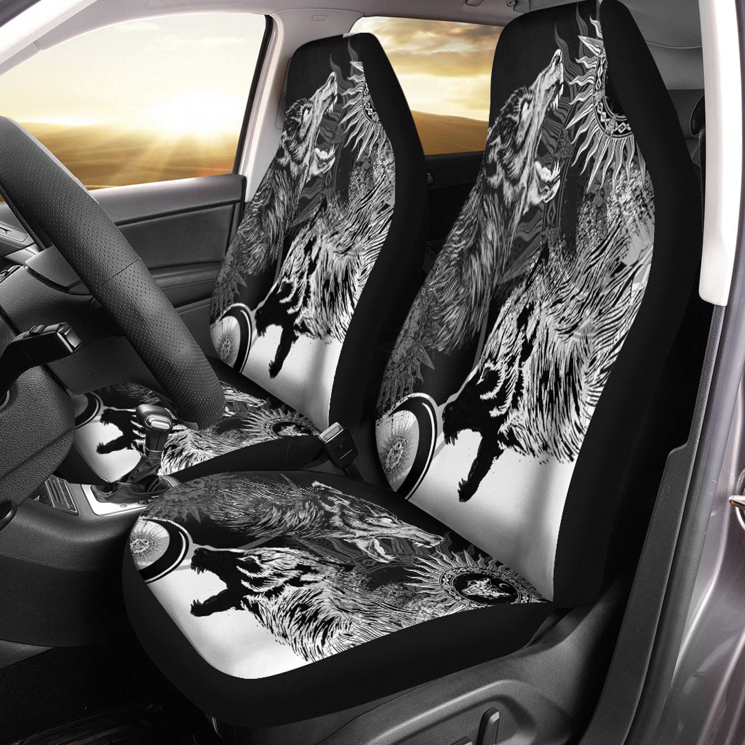 Maori 2021 Car Seat Covers Purple Aotearoa Tattoo