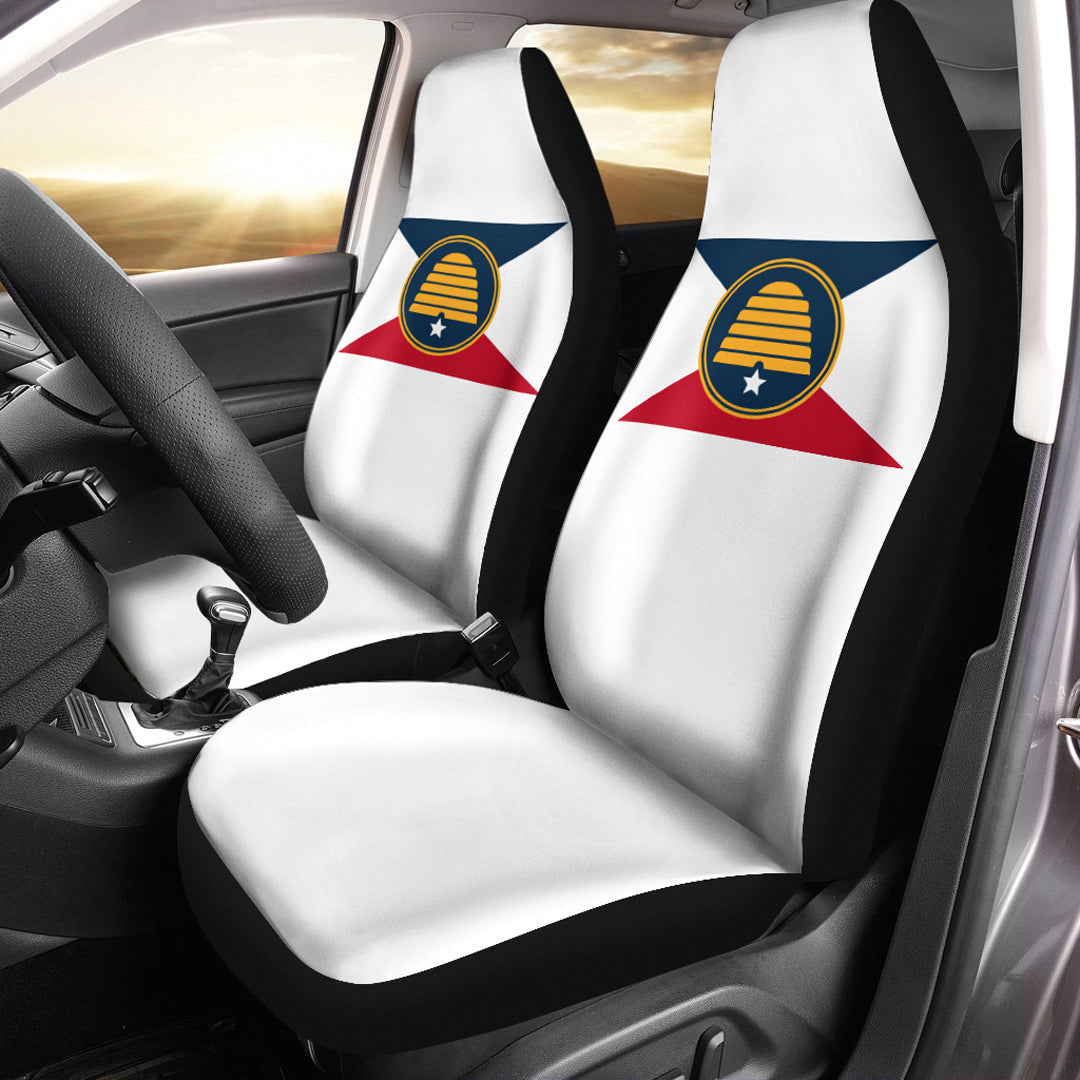 Maori 2021 Car Seat Covers Purple Aotearoa Tattoo