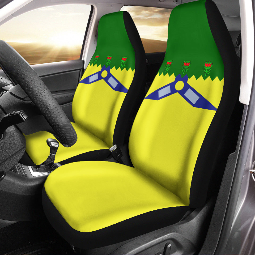 Maori 2021 Car Seat Covers Purple Aotearoa Tattoo