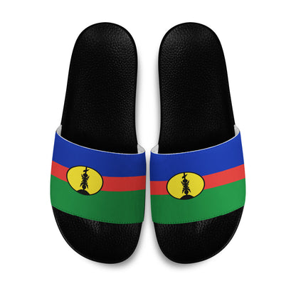 Sandals Flag of New Caledonia Sandals