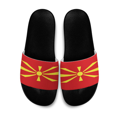 Sandals Flag of North Macedonia Sandals