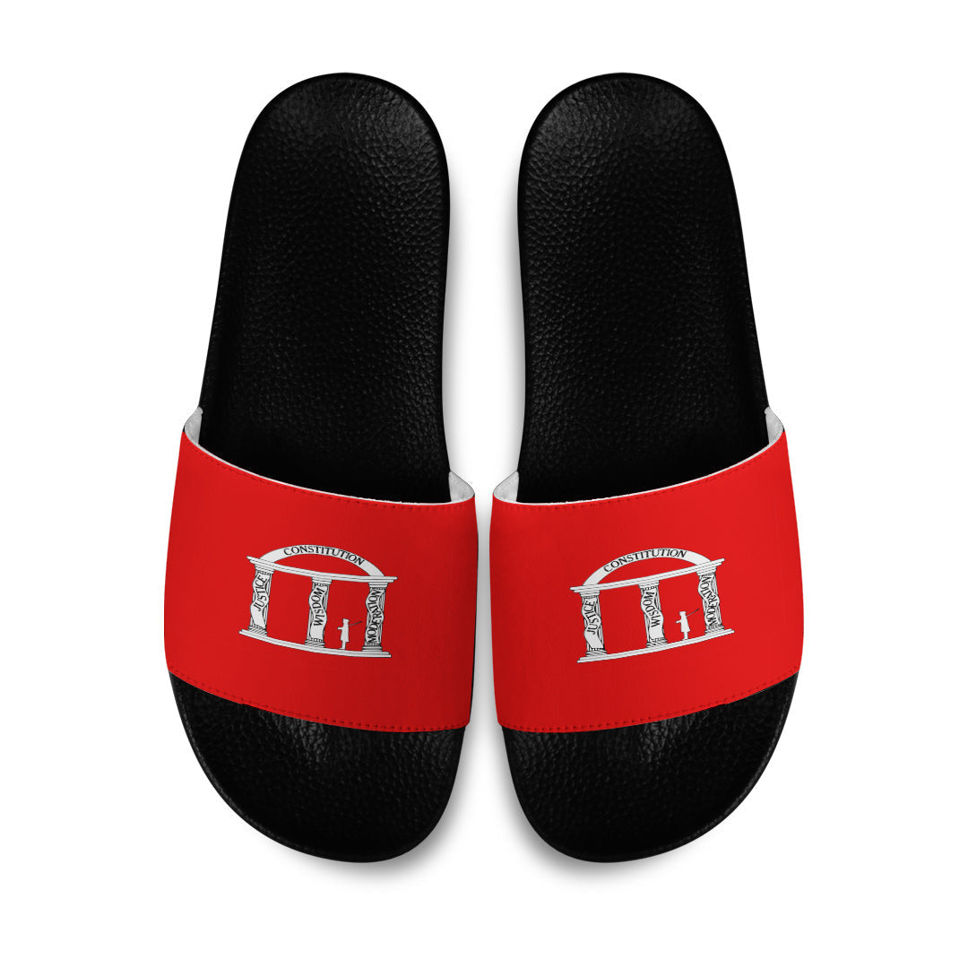 Sandals Flag Of Georgia 1861 Sandals