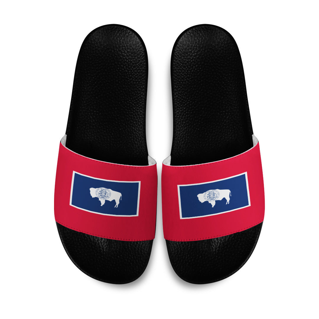 Sandals Flag Of Wyoming Sandals
