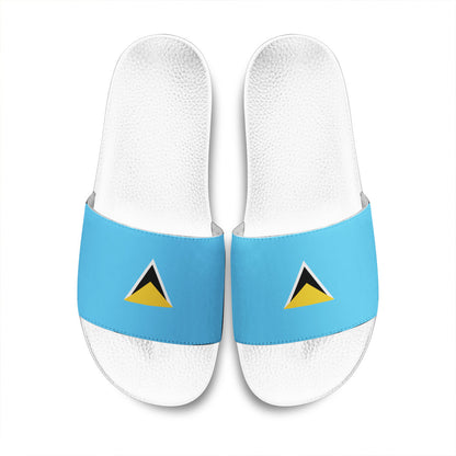 Sandals Flag of Saint Lucia Sandals