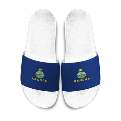 Sandals Flag Of Kansas Sandals