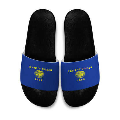 Sandals Flag Of Oregon Sandals