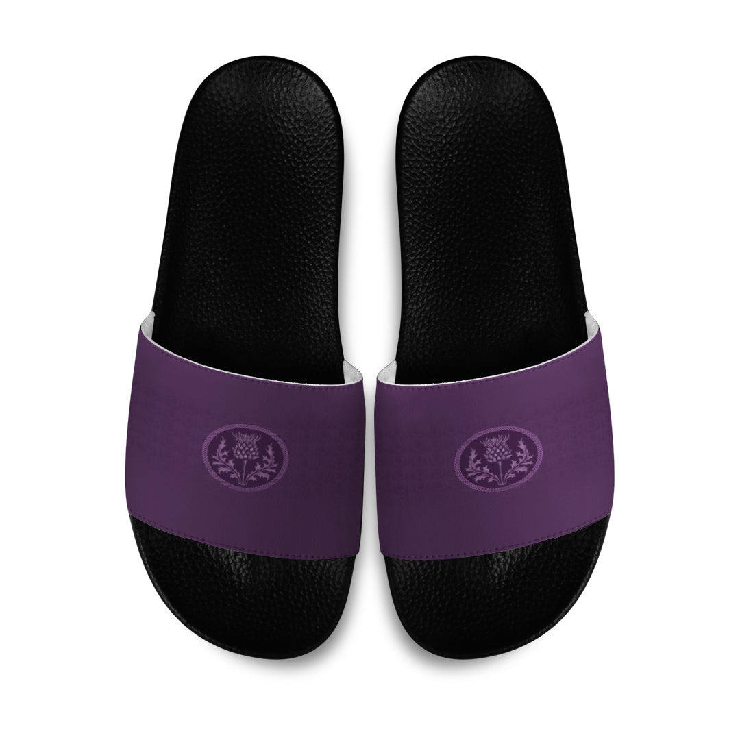 Sandals Scottish Purple Thistle Sandals