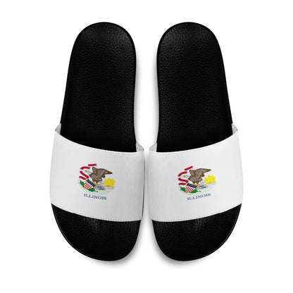 Sandals Flag Of Illinois Sandals