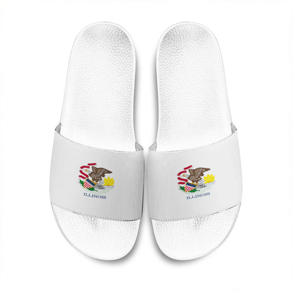 Sandals Flag Of Illinois Sandals