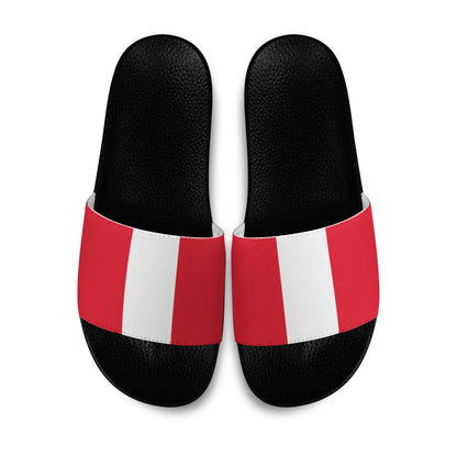 Sandals Flag of Peru Sandals