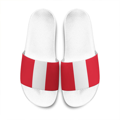 Sandals Flag of Peru Sandals