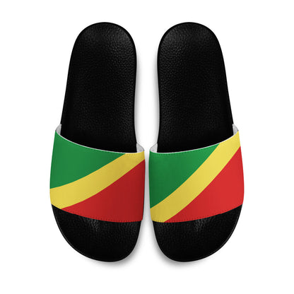 Sandals Flag of Republic Of The Congo Sandals