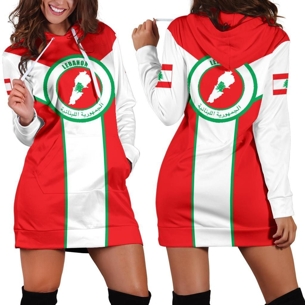 Lebanon Hoodie Dress Rising Women