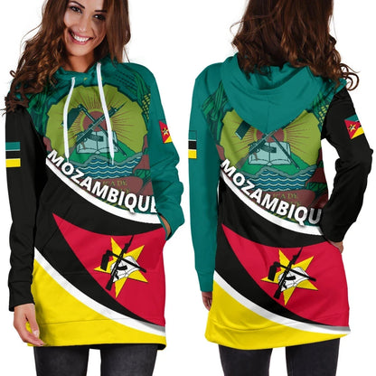 Mozambique Hoodie Dress Road to Hometown K4