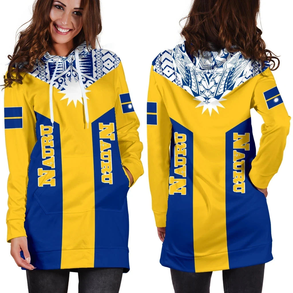 Nauru Hoodie Dress Rising Women
