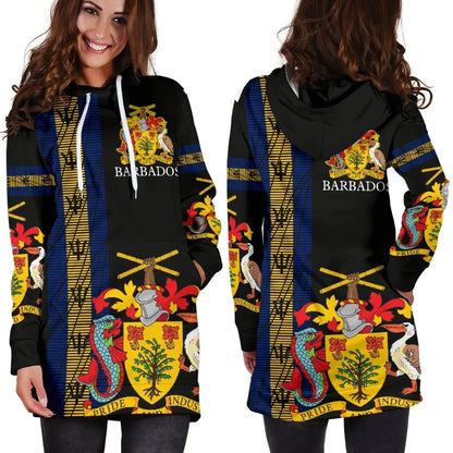 BarbadosUnited Women's Hoodie Dress