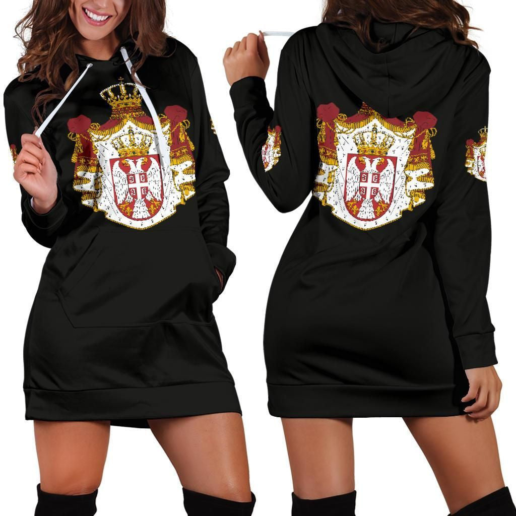 Serbia Hoodie Dress