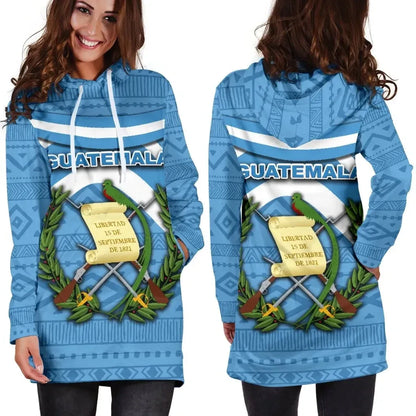 Guatemala Women Hoodie Dress Vibes Version K8